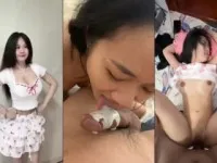 Em tiktoker bắt ăn sữa chua trên chim