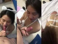 Mặc đồ cáo đợi em qua mút